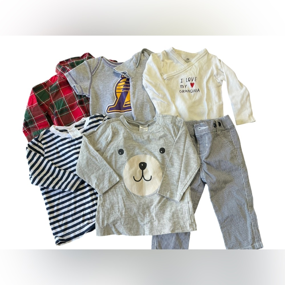 Baby Boy Clothing Bundle – Size 3–6 Months